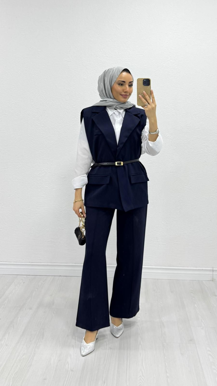 Rx2589-3'lü Takım-Lacivert