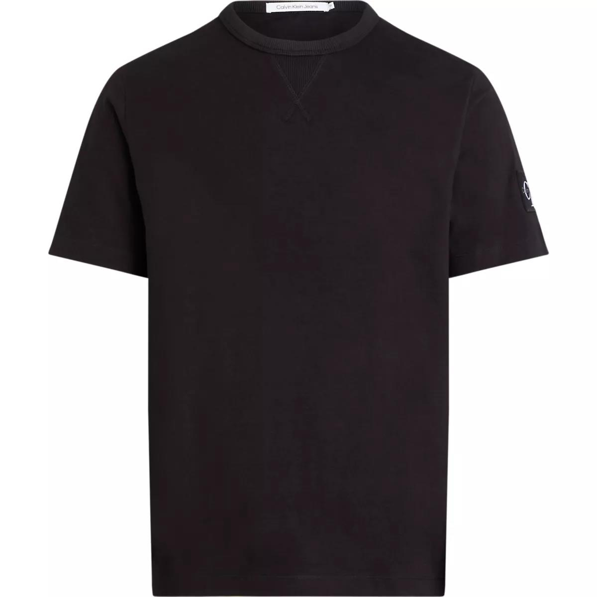 Calvin Klein Calvin Kleın Erkek %100 Pamuklu Logolu Kısa Kollu Siyah T-Shirt J30J323484-BEH