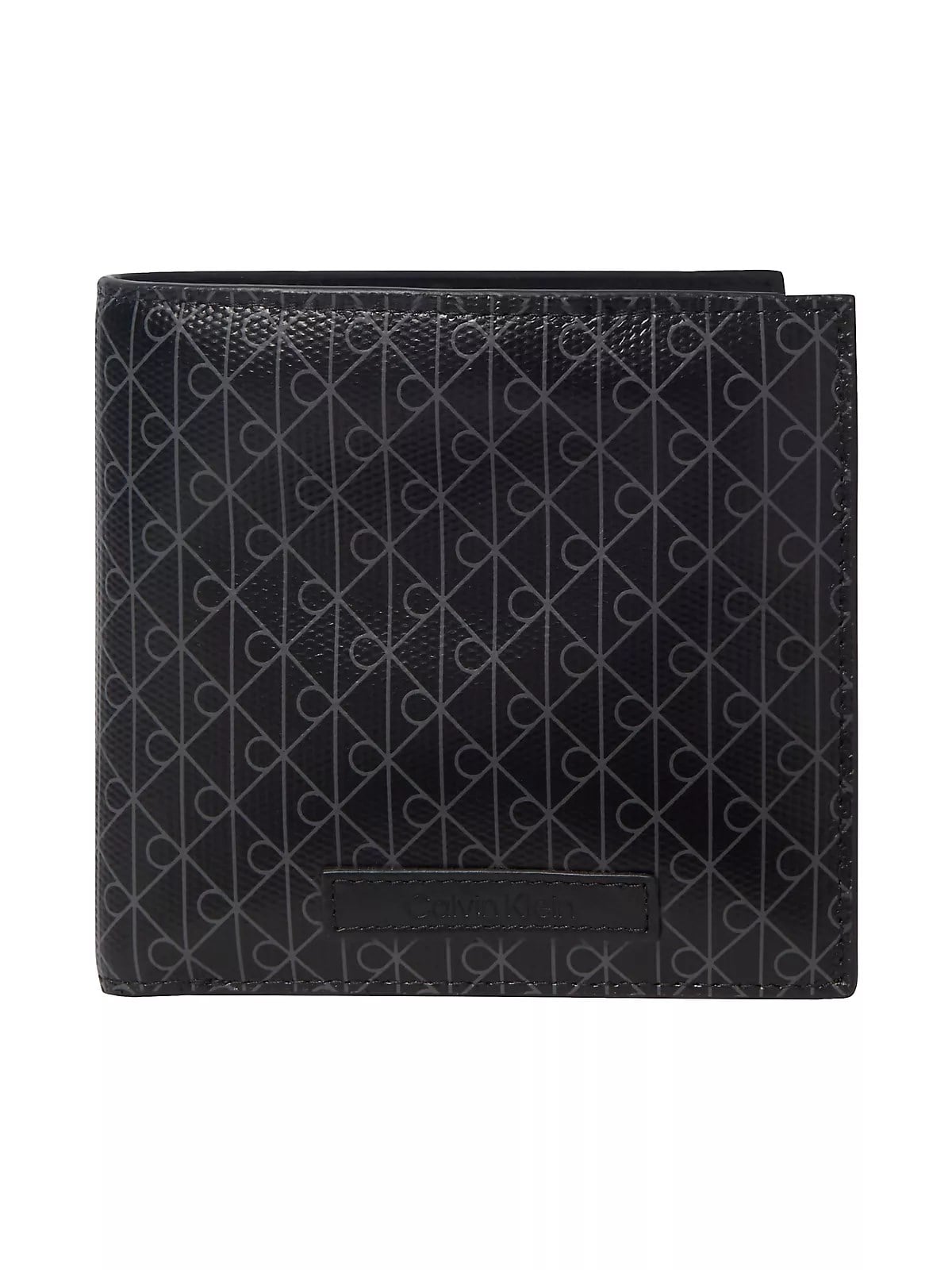 Calvin Klein Calvin Klein Erkek CK Logo Desenli Siyah Cüzdan LV04D1207G-UB1