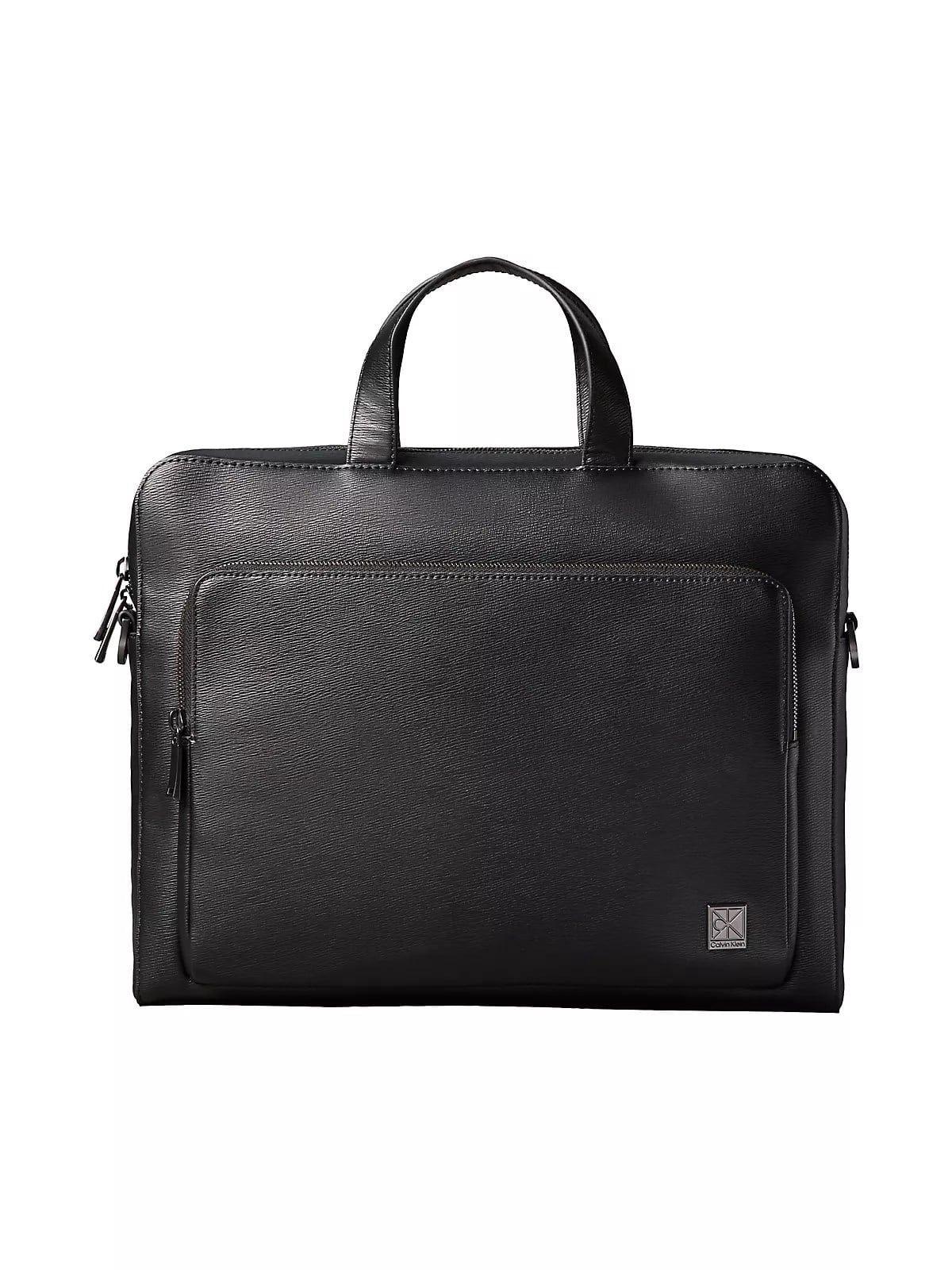 Calvin Klein Calvin Klein Erkek Deri Ayarlanabilir Askı Metal Logo Siyah El Çantası LV04D3290G-UB1