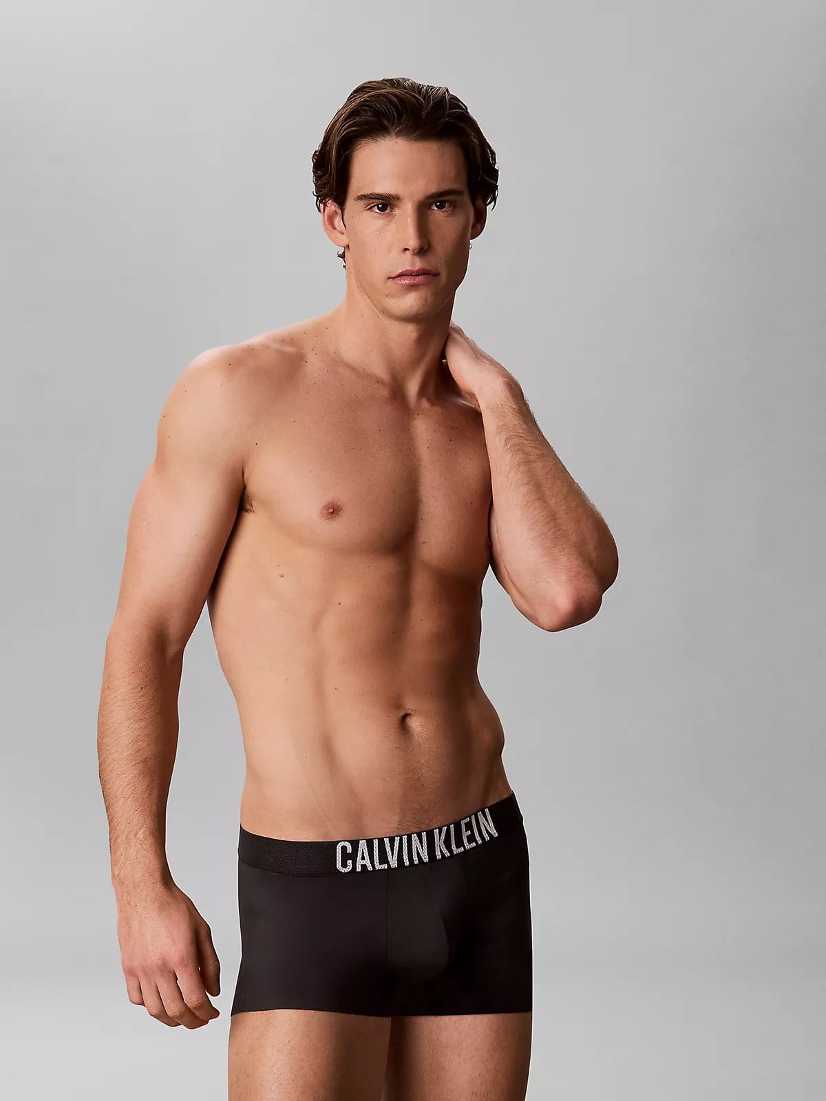 Calvin Klein Calvin Klein Erkek Elastik Bel Bantlı Esnek Dokuma Kumaşlı Siyah Boxer LV00NB4529-UB1