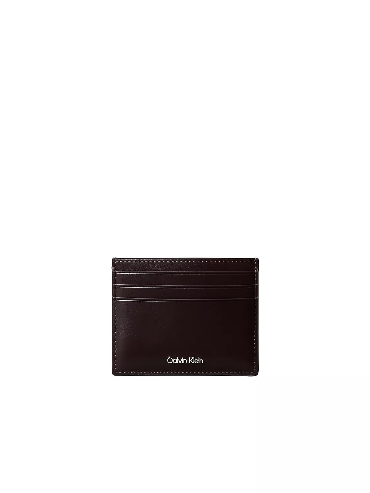 Calvin Klein Calvin Klein Erkek Logolu İç Bölmeli Kahverengi Cüzdan LV04D1230G-YG1