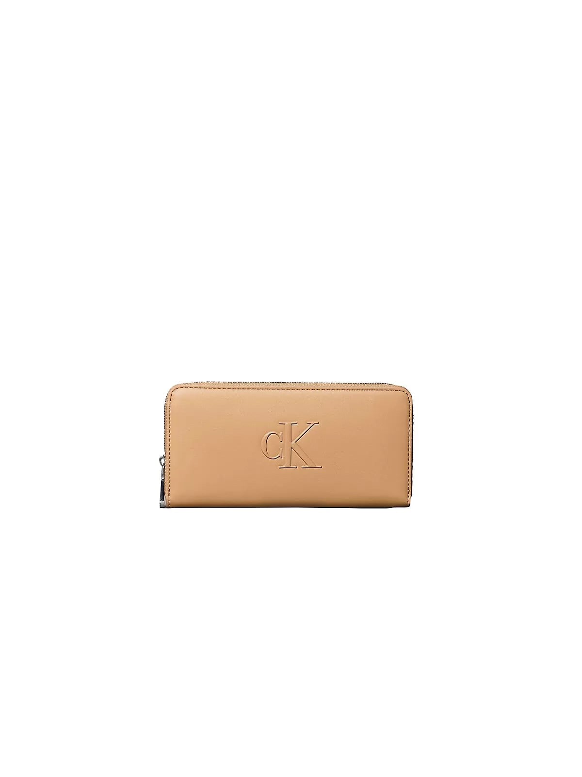 Calvin Klein Calvin Klein Kadın CK Desenli Kart Bölmeli Deri Kahverengi Cüzdan LV04F1077G-RAJ