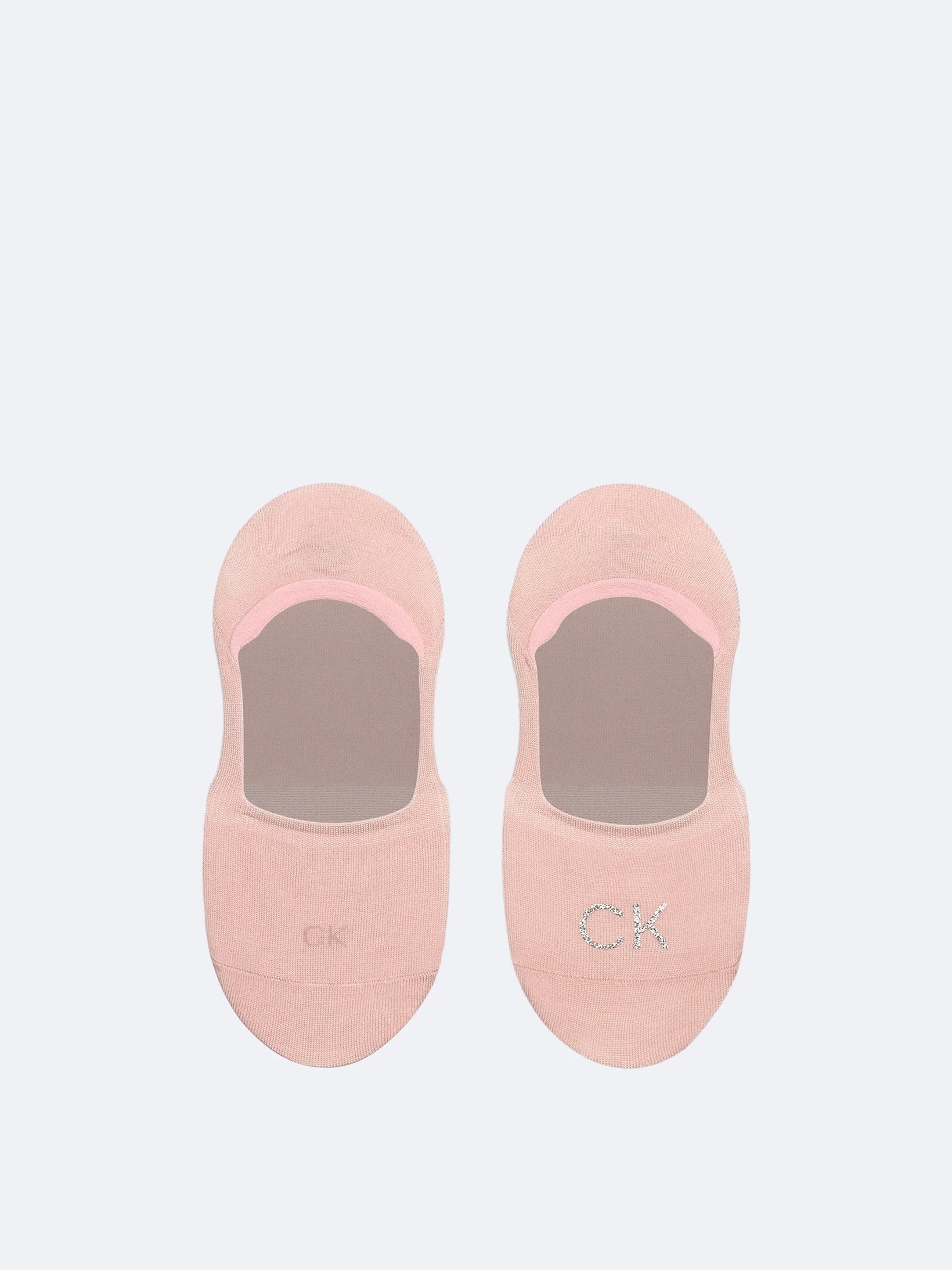 Calvin Klein Calvin Klein Kadın Yumuşak Örme Kumaşlı CK Logo Nakışlı İkili Paket Pembe Çorap C701228800-004