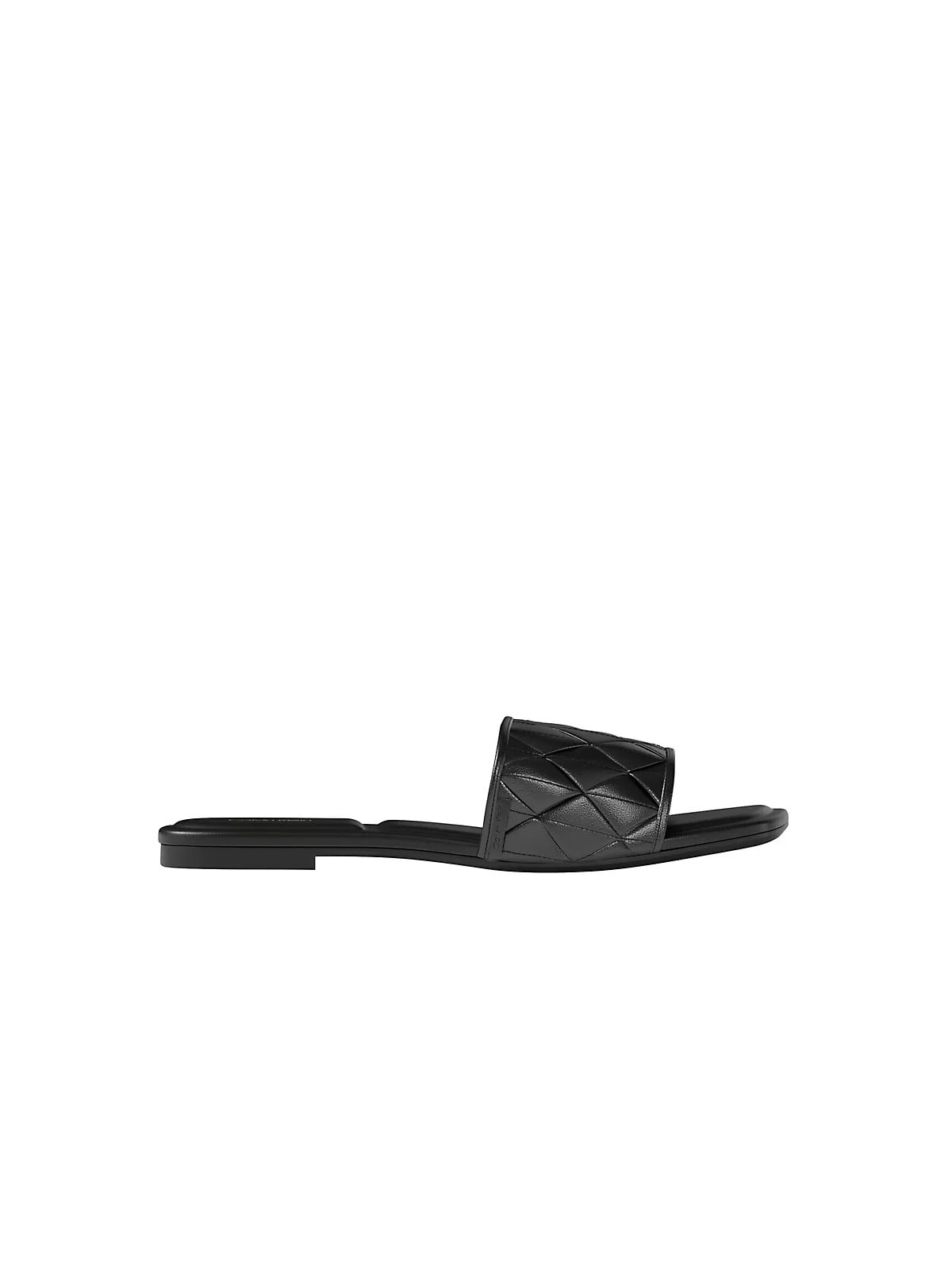 Calvin Klein Calvin Klein Kadın Yumuşak Doğal Deri İç Tabanlı İnce Topuklu Siyah Sandalet HW0HW03268-0GJ