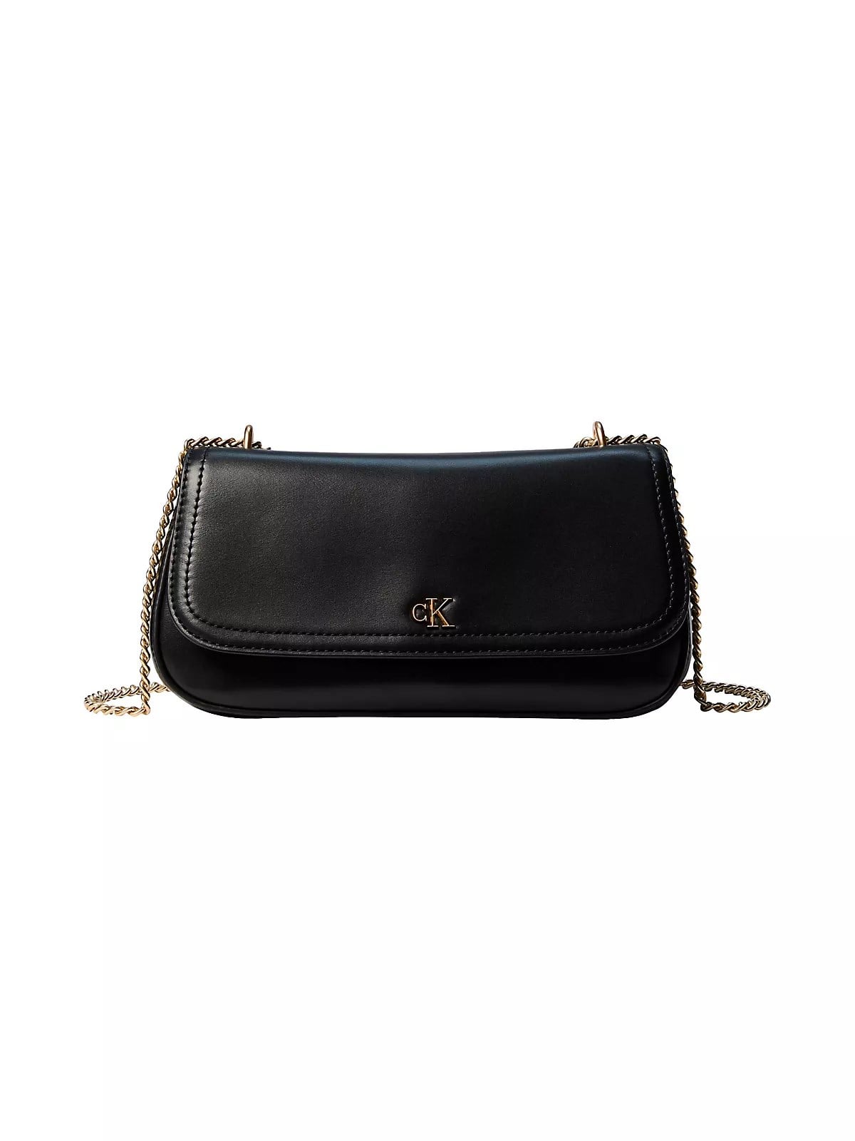 Calvin Klein Calvin Klein Kadın Zincir Askı Deri Kumaş Siyah Omuz Çantası LV04F3172G-UB1