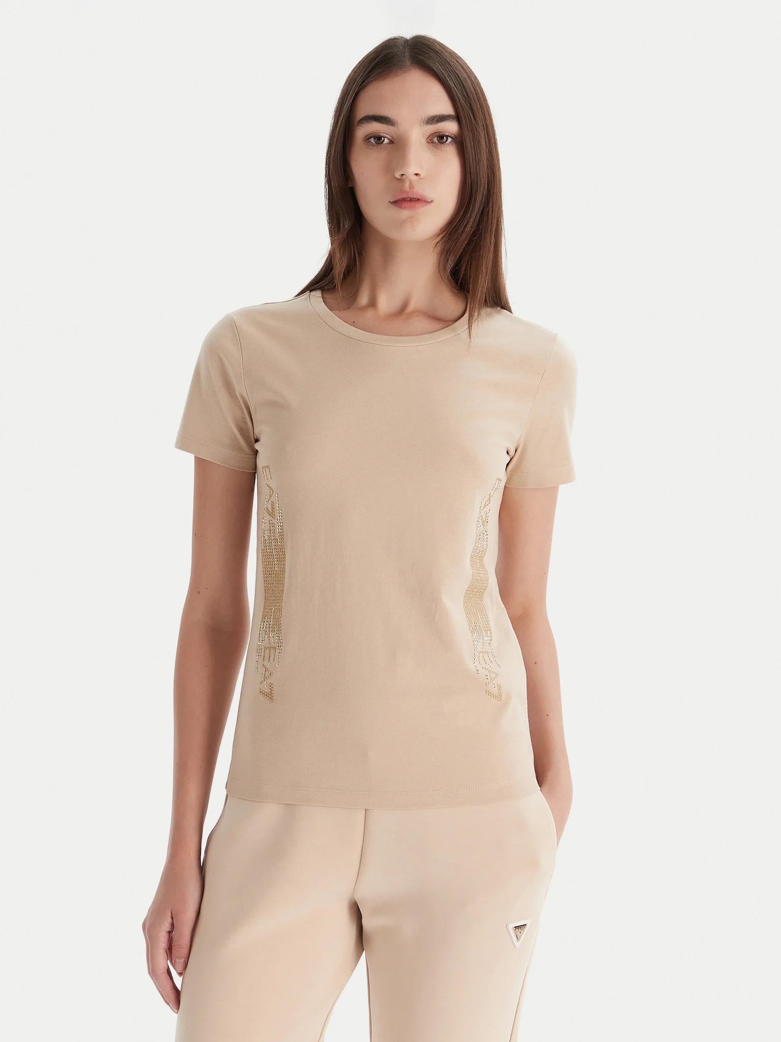 EA7 Ea7 Erkek slim fit Kısa Kollu Logolu Bisiklet Yaka Gri T-Shirt 7W000521 AF12503-U1046