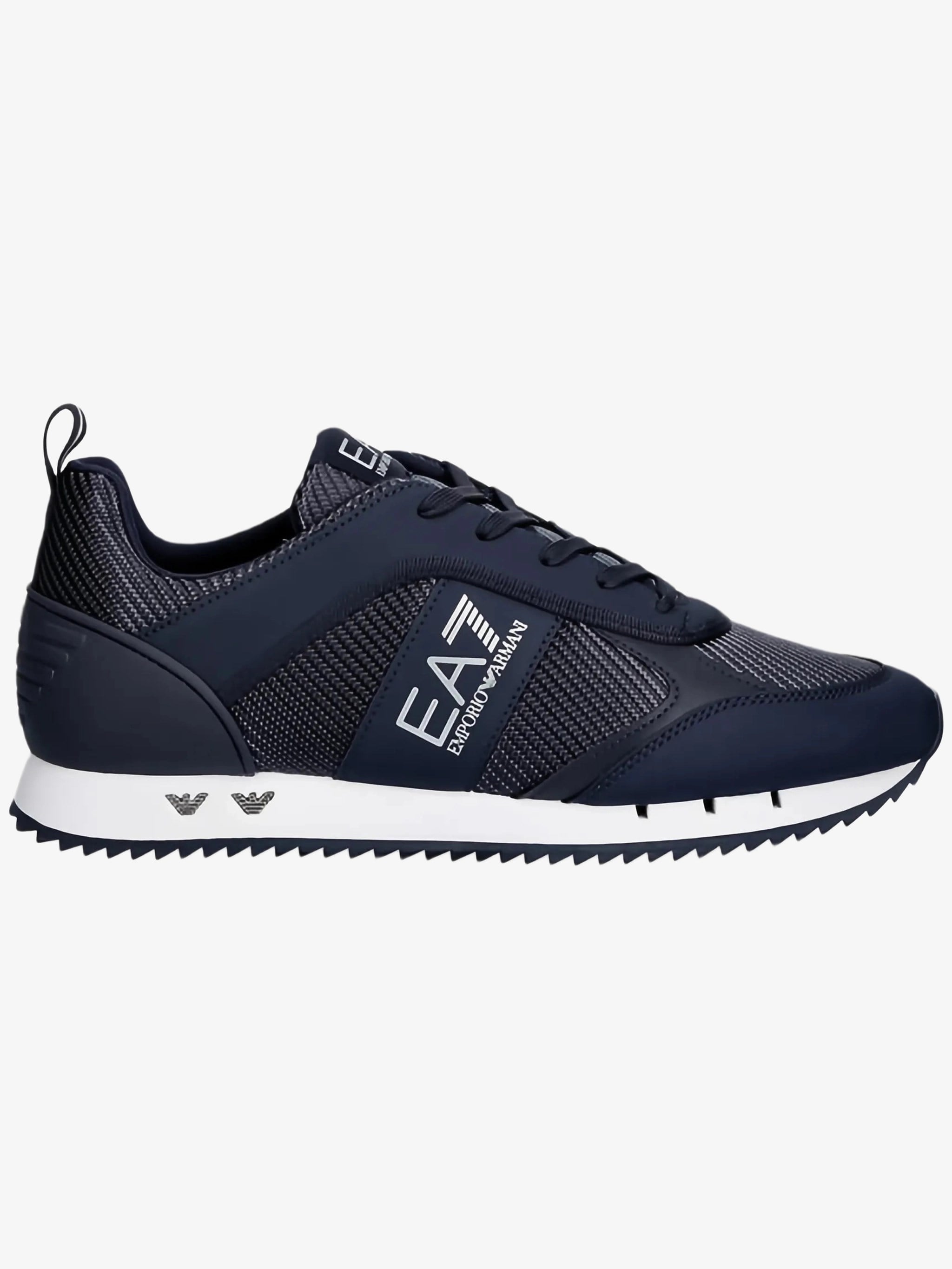 EA7 Ea7 Unısex Rahat Taban Nefes Alabilen File Detaylı Kartal Motifli Lacivert Sneaker 7X000337 AF18613-MZ844