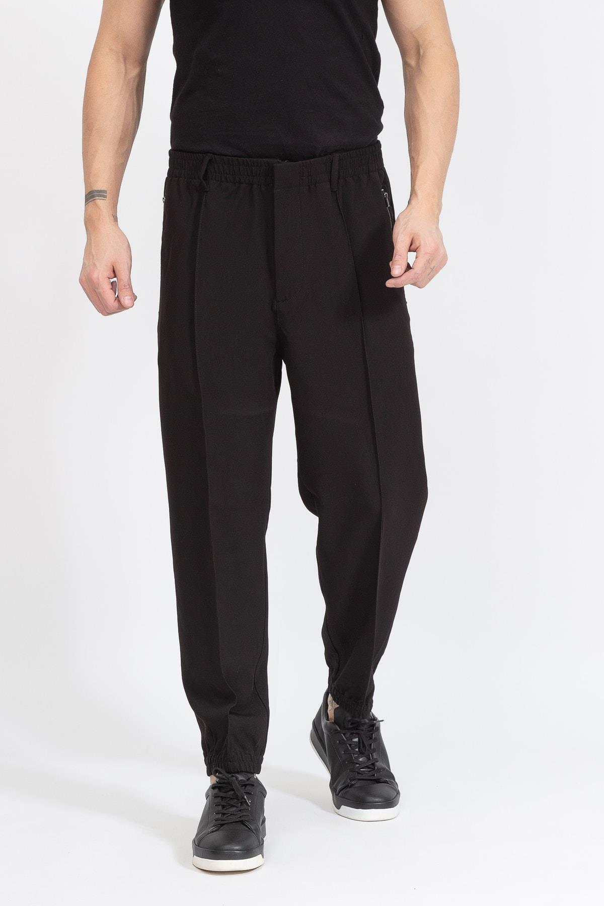 Emporio Armani Emporıo Armani Erkek Siyah Pantolon 6L1P74 1NMKZ-0999