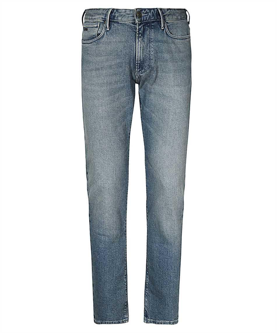 Emporio Armani Emporıo Armani Erkek Slim Fit Normal Bel Pamuklu Mavi Jeans 6R1J06 1D05Z-0942