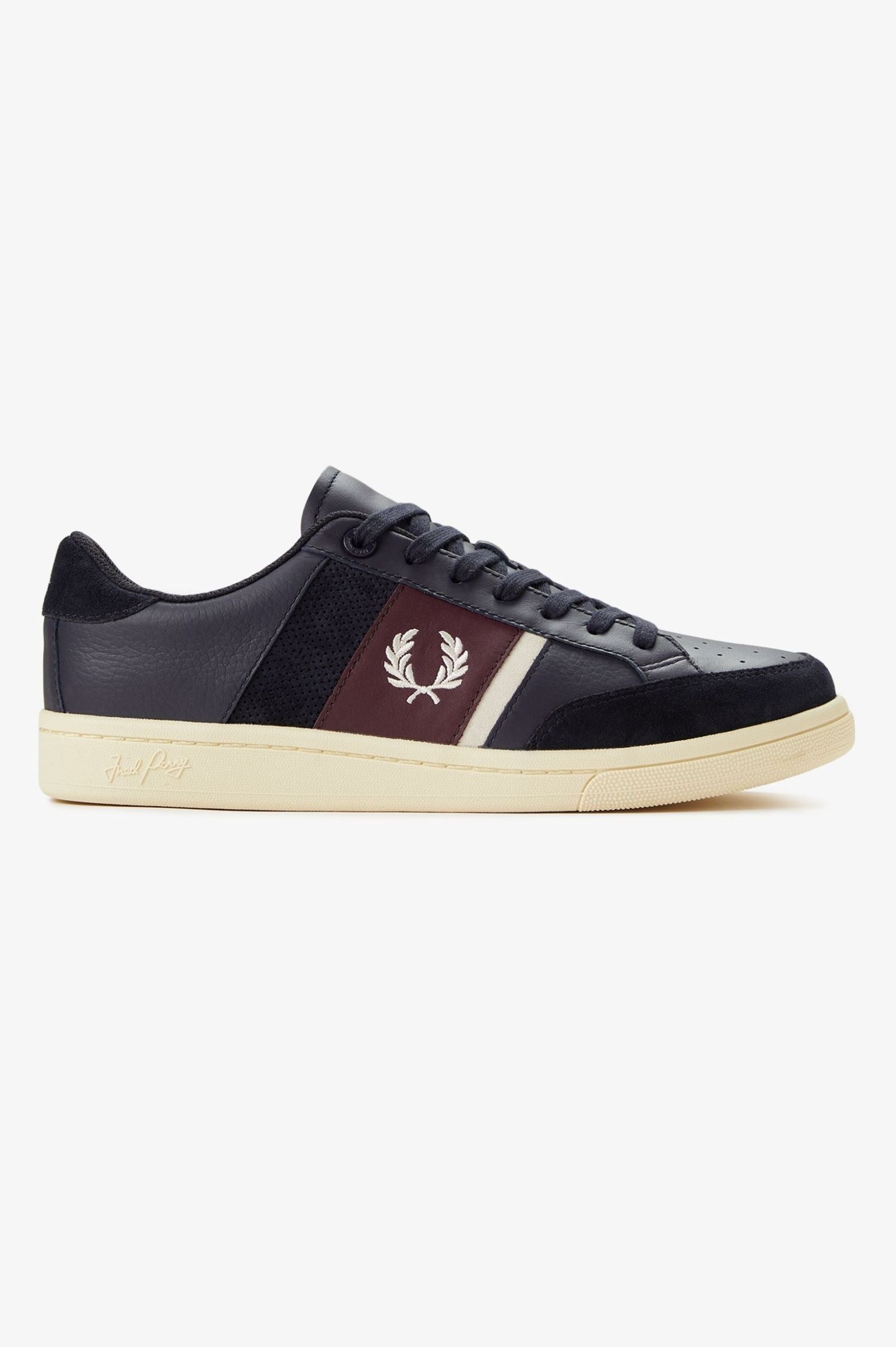 Fred Perry Fred Perry Erkek Lacivert Sneaker B2310-608