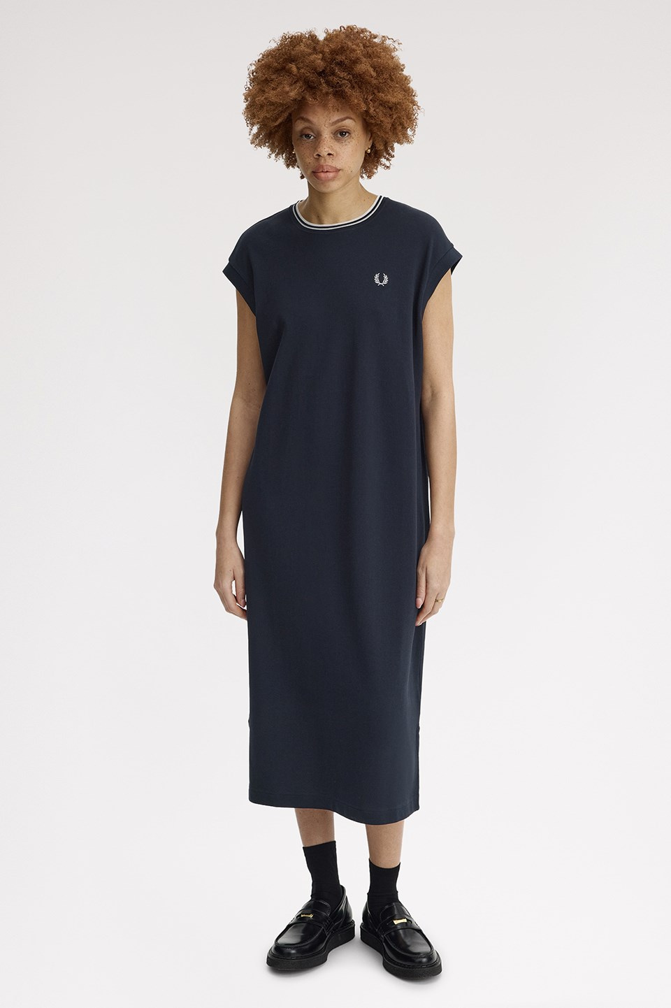 Fred Perry Fred Perry Kadın Lacivert Elbise D2180-608