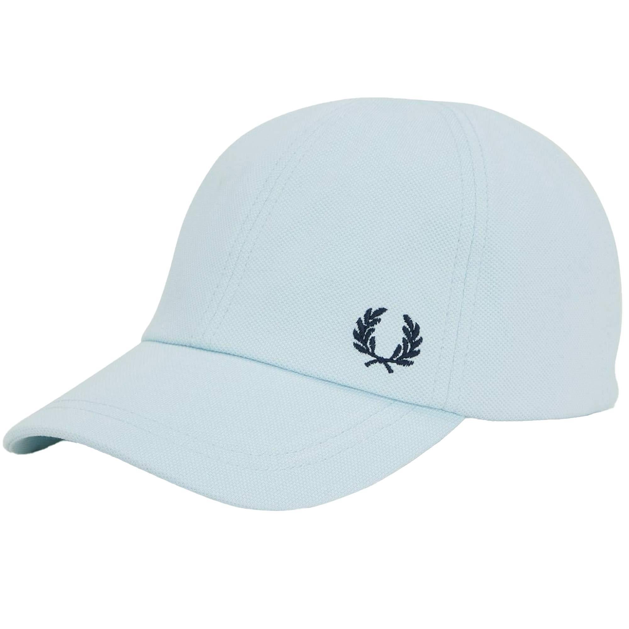Fred Perry Fred Perry Unısex Pamuklu Logo İşlemeli Ayarlanabilir Metal Tokalı Açık Mavi Şapka HW6726-Y79