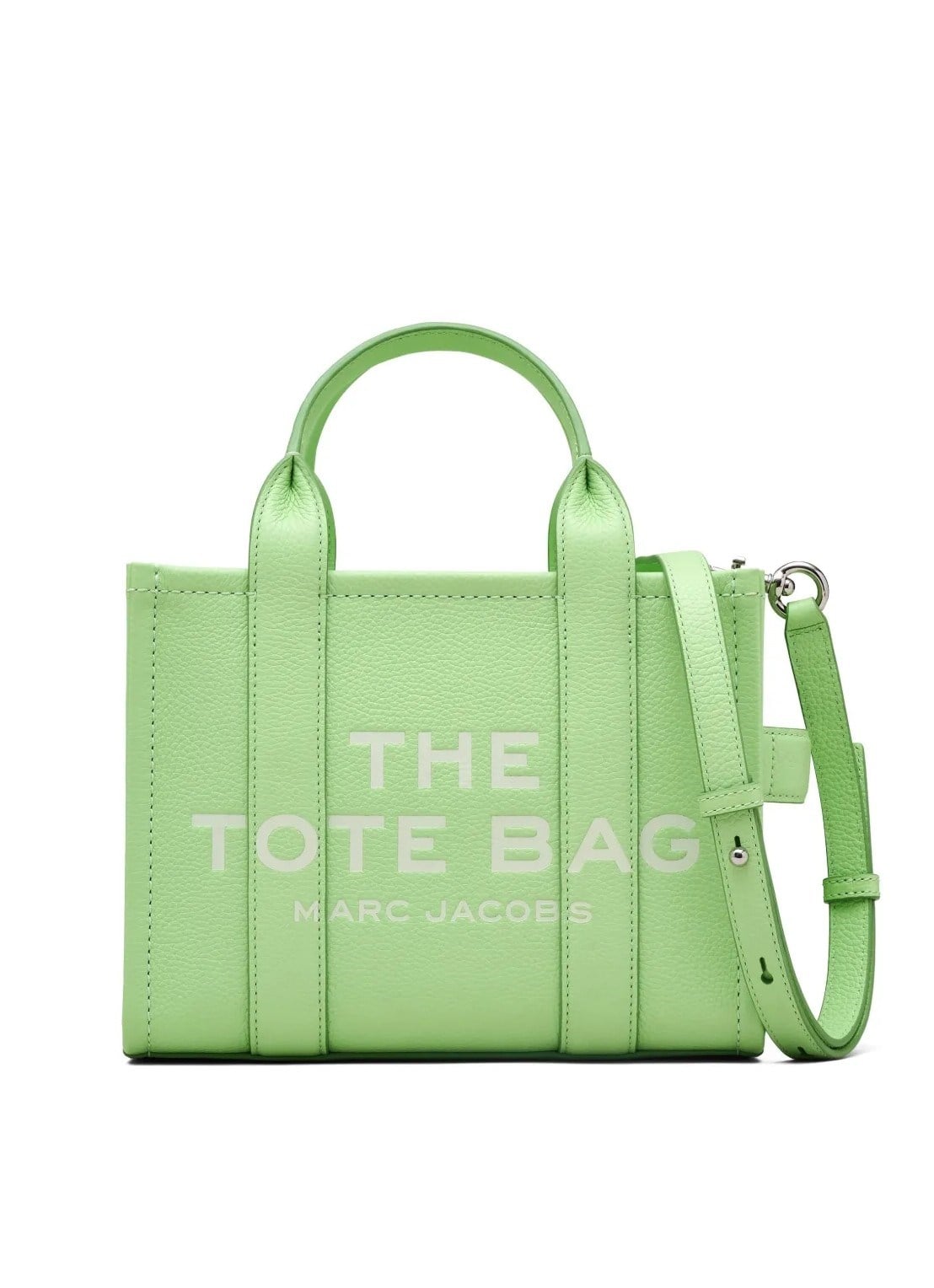 Marc Jacobs Marc Jacobs Kadın Çıkarılabilir Uzun Askılı Fermuarlı Deri Yeşil1 Omuz Çantası H009L01SP21-398