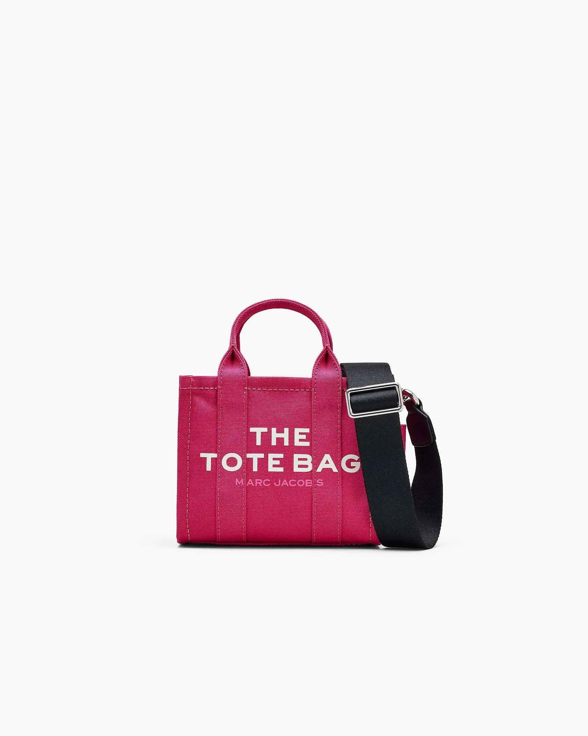 Marc Jacobs Marc Jacobs Kadın Fermuar Kapatmalı Ayarlanabilir ve Çıkarılabilir Pamuklu Kanvas Pembe Omuz Çantası 2R4HCR021H03-669