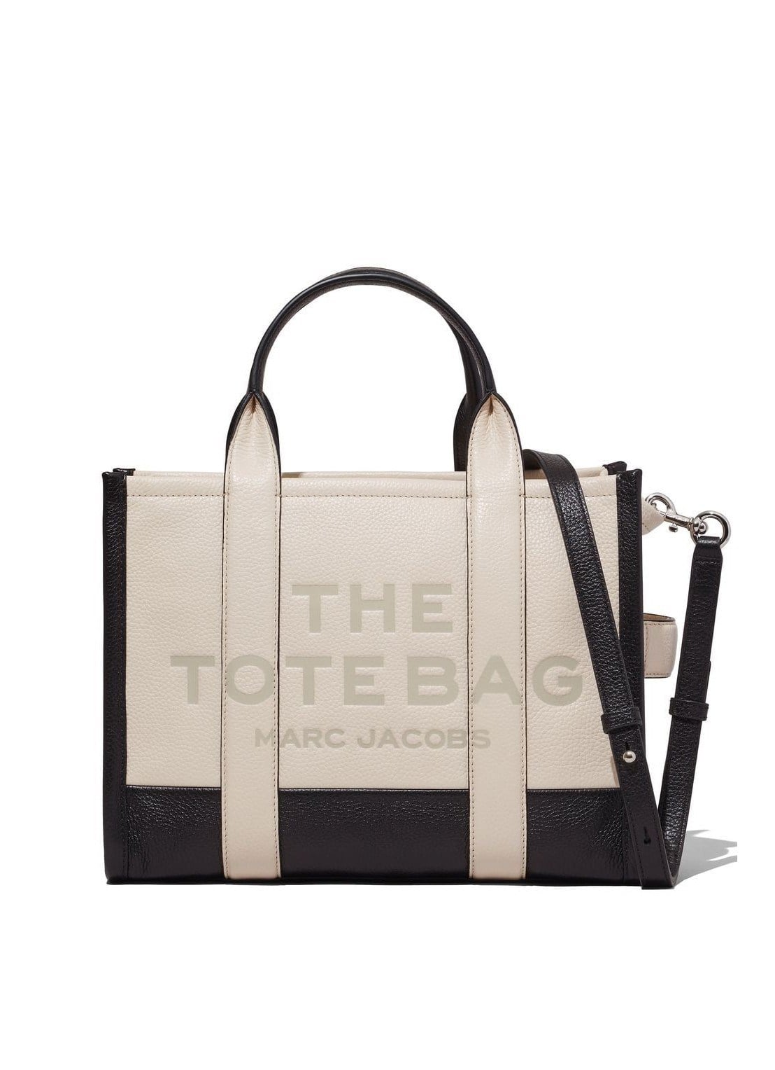 Marc Jacobs Marc Jacobs Kadın Fermuar Kapamalı Çıkarılabilir Uzun Askılı Deri Ekru Omuz Çantası H007L01RE22-112