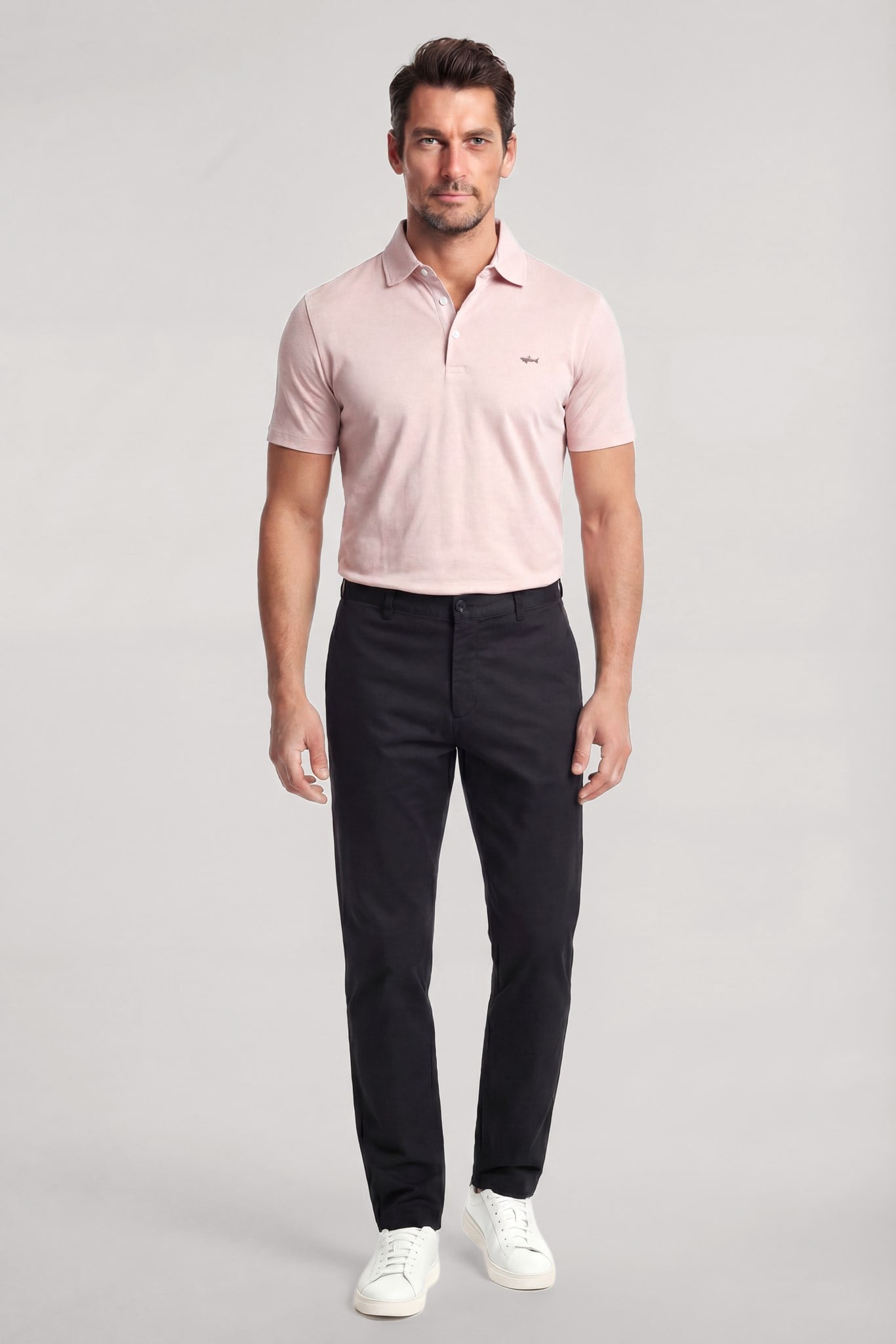 Paul Shark Paul Shark Erkek Kahverengi Polo Yaka T-Shirt 26411253SM-155