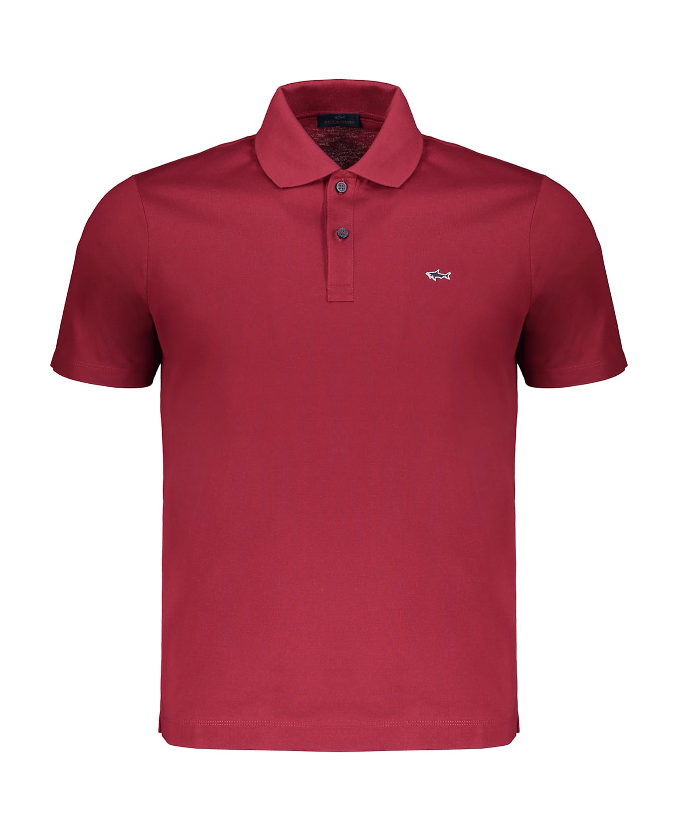Paul Shark Paul Shark Erkek Normal Kesim Pamuklu Pike Kumaş Kısa Kollu Kırmızı Polo Yaka T-Shirt 99311000-142
