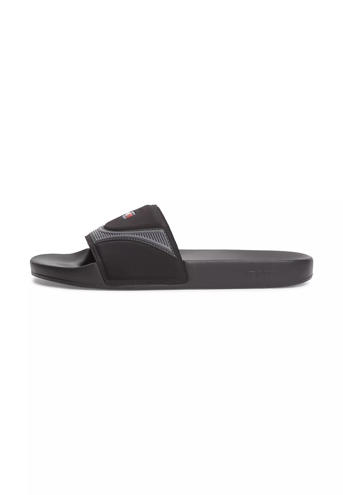 Tommy Hilfiger Tommy Hilfiger Erkek Logo Detaylı Rahat Taban Siyah Terlik EM0EM01742-BDS