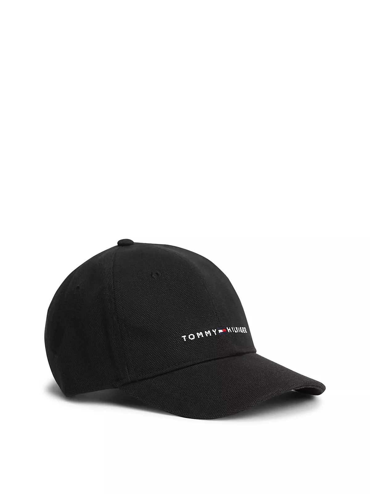 Tommy Hilfiger Tommy Hilfiger Erkek Logo İmzalı Nefes Alabilir Pamuklu Siyah Şapka AM0AM14511-BDS
