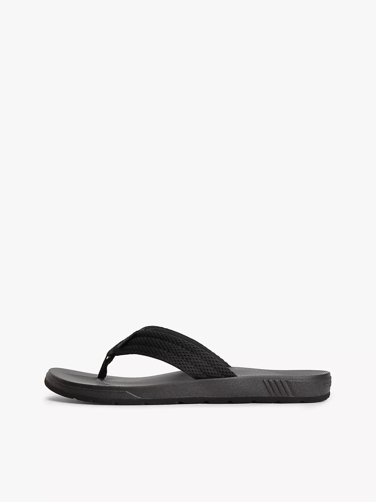 Tommy Hilfiger Tommy Hilfiger Erkek Rahat Taban Parmak Arası Siyah Terlik FM0FM05901-BDS