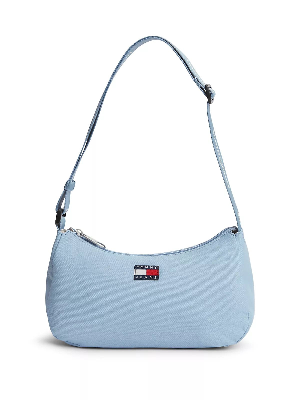 Tommy Hilfiger Tommy Hilfiger Kadın Ayarlanabilir Askılı İkonik Bayrak Logo Etiketli Fermuarlı İç Cepli Mavi Çanta AW0AW18768-DAR