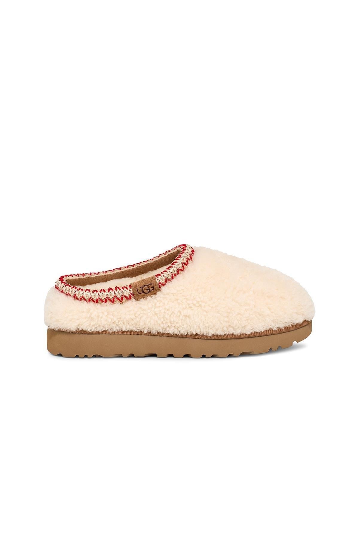 UGG UGG Kadın Kürk Detaylı Düşük Bilekli Rahat Ekru Bot & Bootie 1158356-NATURAL