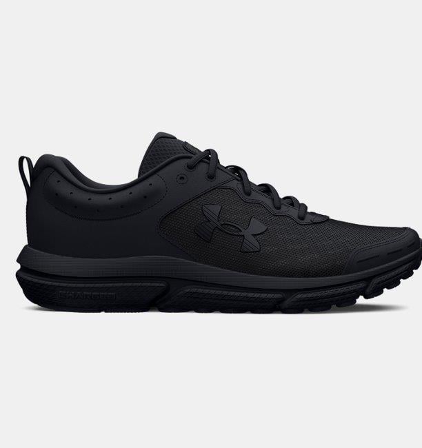 Under Armour Under Armour Erkek Marka Logolu Rahat Taban Bağıcıklı Siyah1 Koşu & Antrenman Ayakkabısı 3026175-004