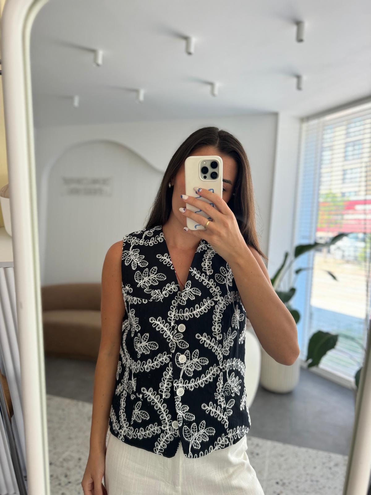 Alba Siyah Yelek