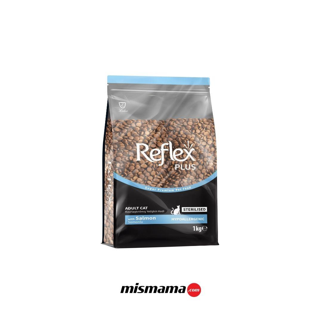  Reflex Plus Somonlu Kısırlaştırılmış Hipoalerjenik Yetişkin Kedi Maması 1 kg
