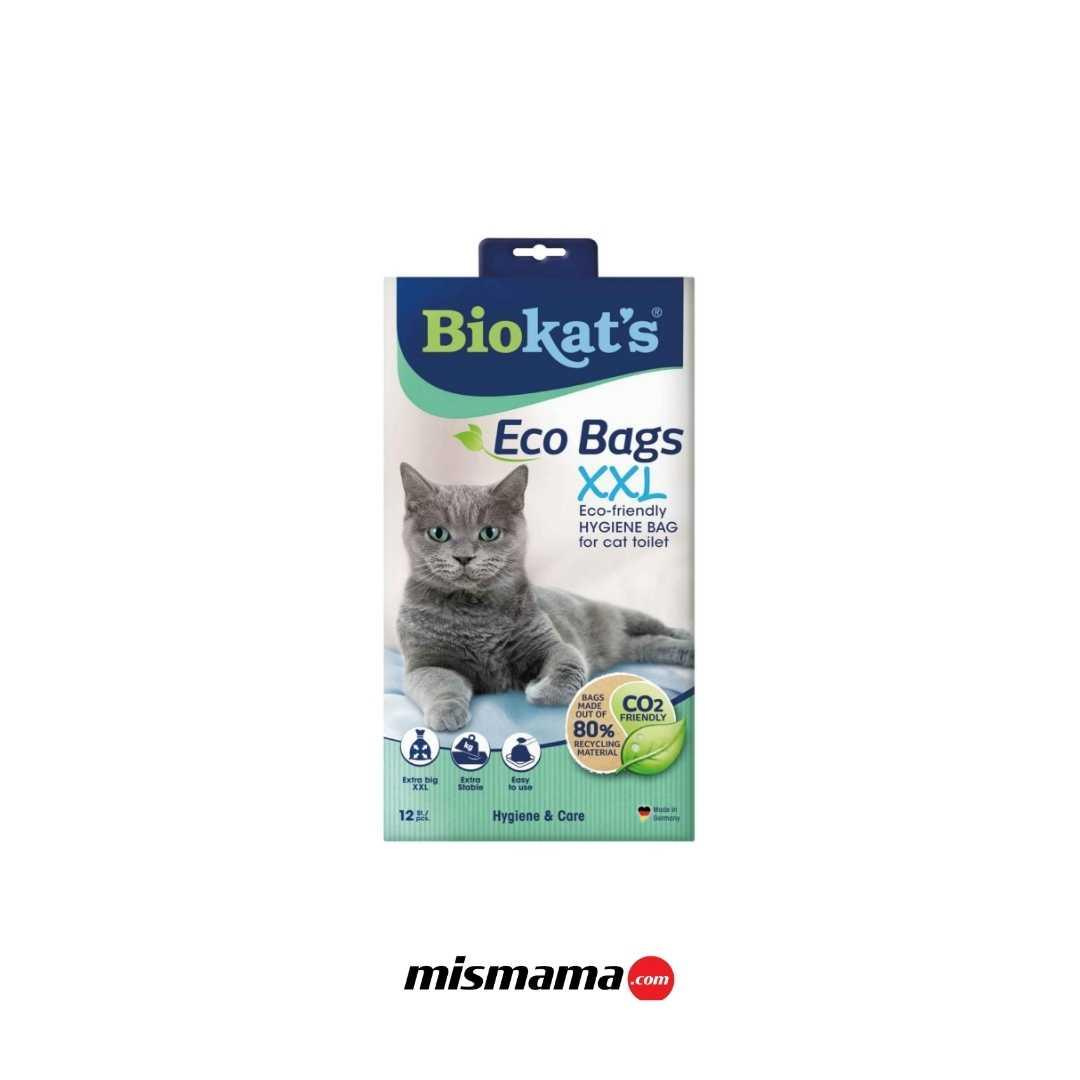 Biokats Kedi Kumu Hijyen Torbası XXL 12li