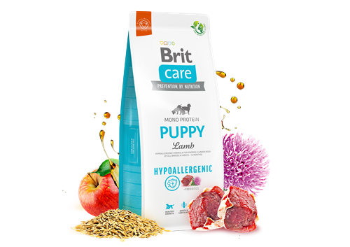 Brit Care Yavru Köpekler İçin Tek Proteinli, Hipoalerjenik, Kuzu Etli Kuru Mama 12 kg