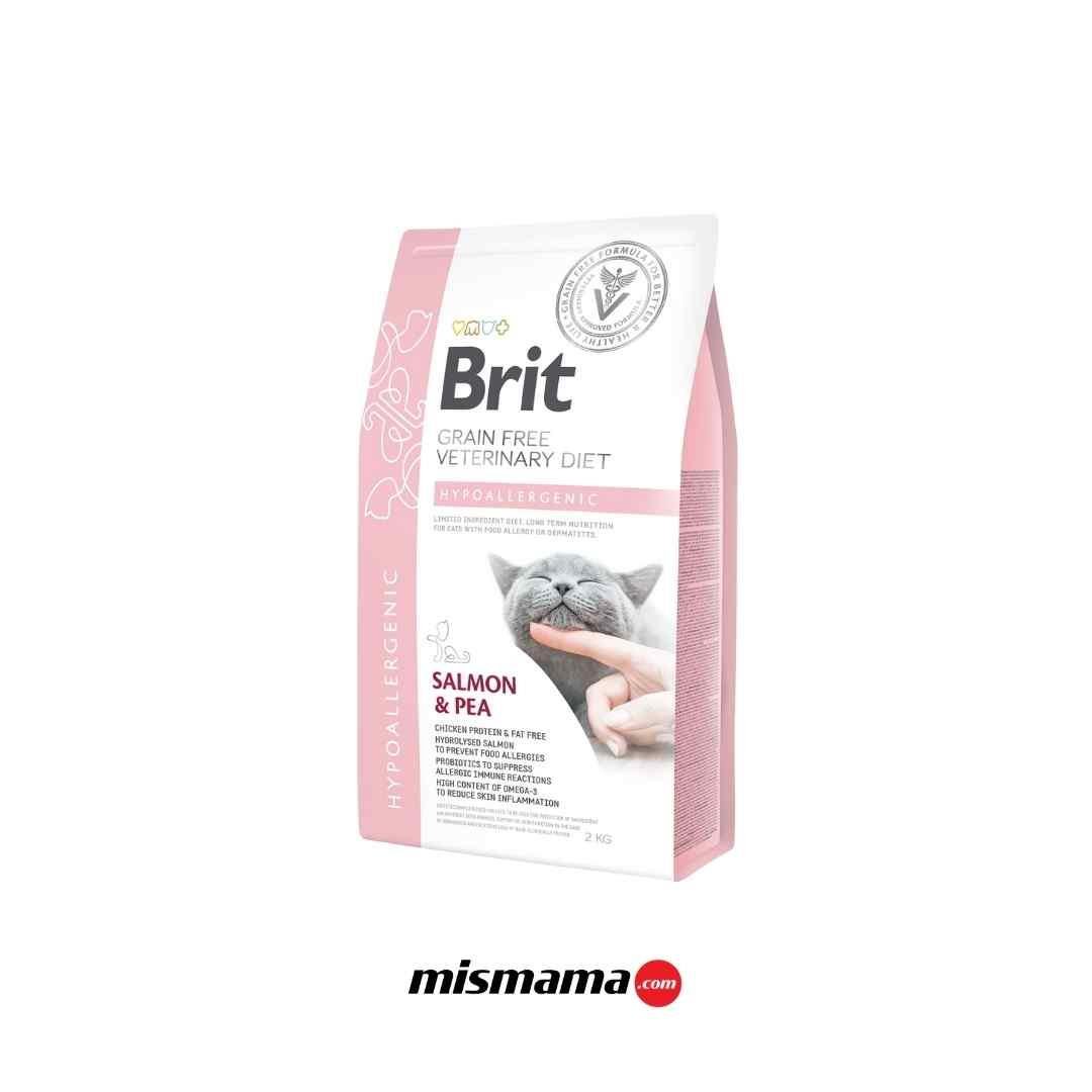 Brit Veterinary Diet Hipoalerjenik Cilt Sağlığı Destekleyici Tahılsız Kedi Maması 2kg