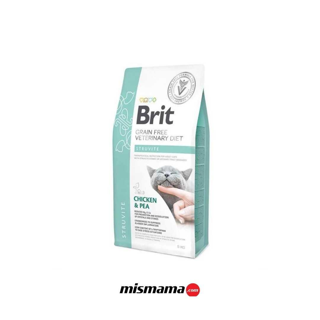 Brit Veterinary Diet Struvite İdrar Yolu Sağlığı Destekleyici Tahılsız Kedi Maması 5 kg