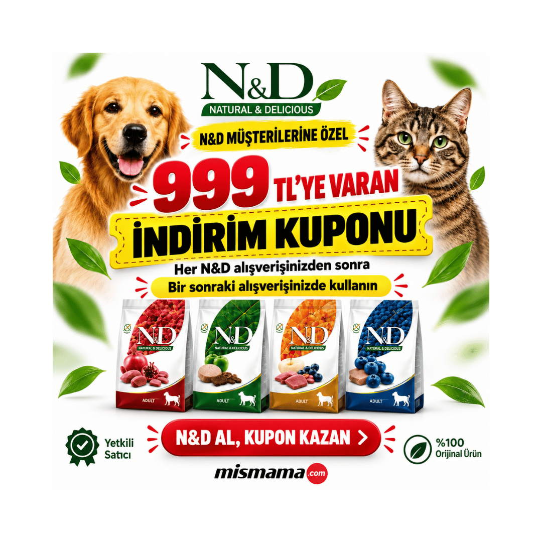 Farmina N&D Müşterilerine Özel Danışmanlık ve İndirim Kuponu Paketi