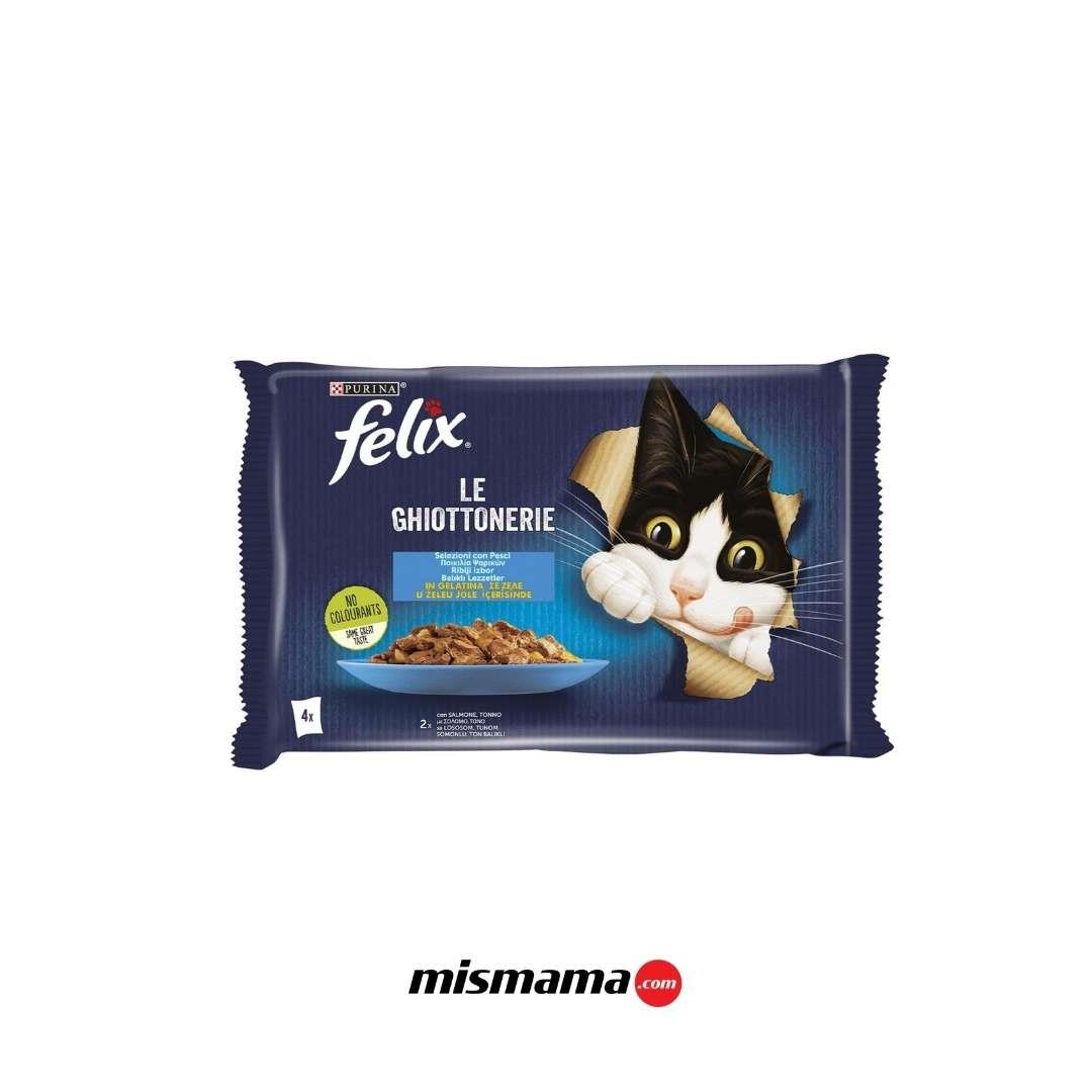 Felix Somonlu ve Ton Balıklı Yetişkin Kedi Konservesi 85gr