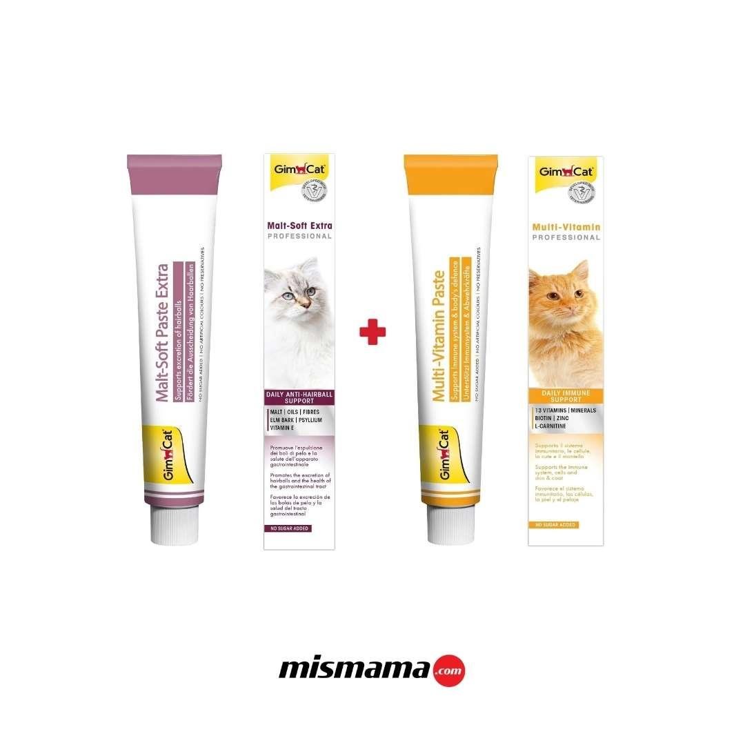 GimCat Malt Soft Extra 100 gr + GimCat Multivitamin 100 gr 2'li set ürün
