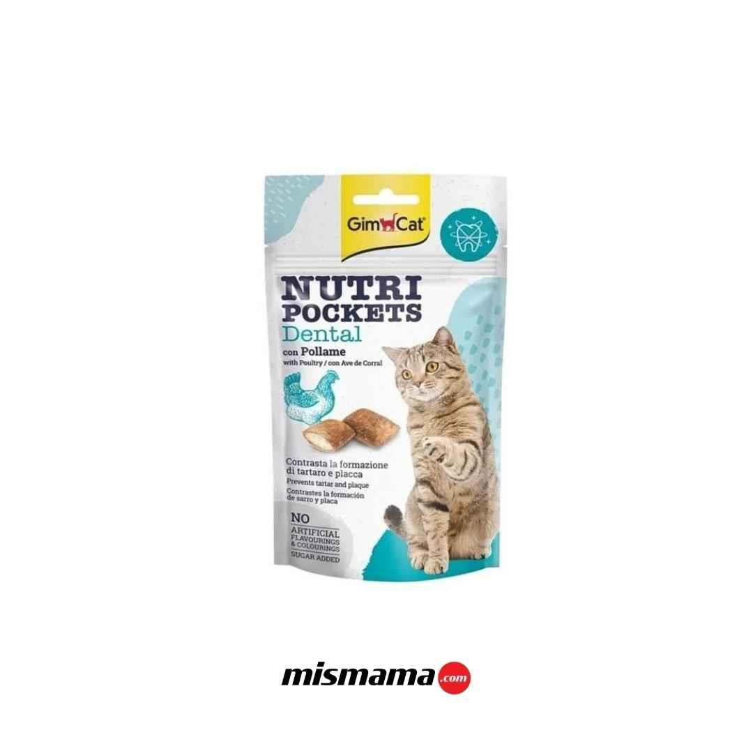 GimCat Nutripockets Dental Diş Sağlığı için Kedi Ödül Maması 60gr