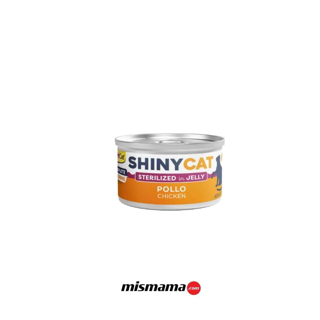 GimCat Shinycat Jöle İçinde Tavuklu Kısırlaştırılmış Kedi Konservesi 70gr