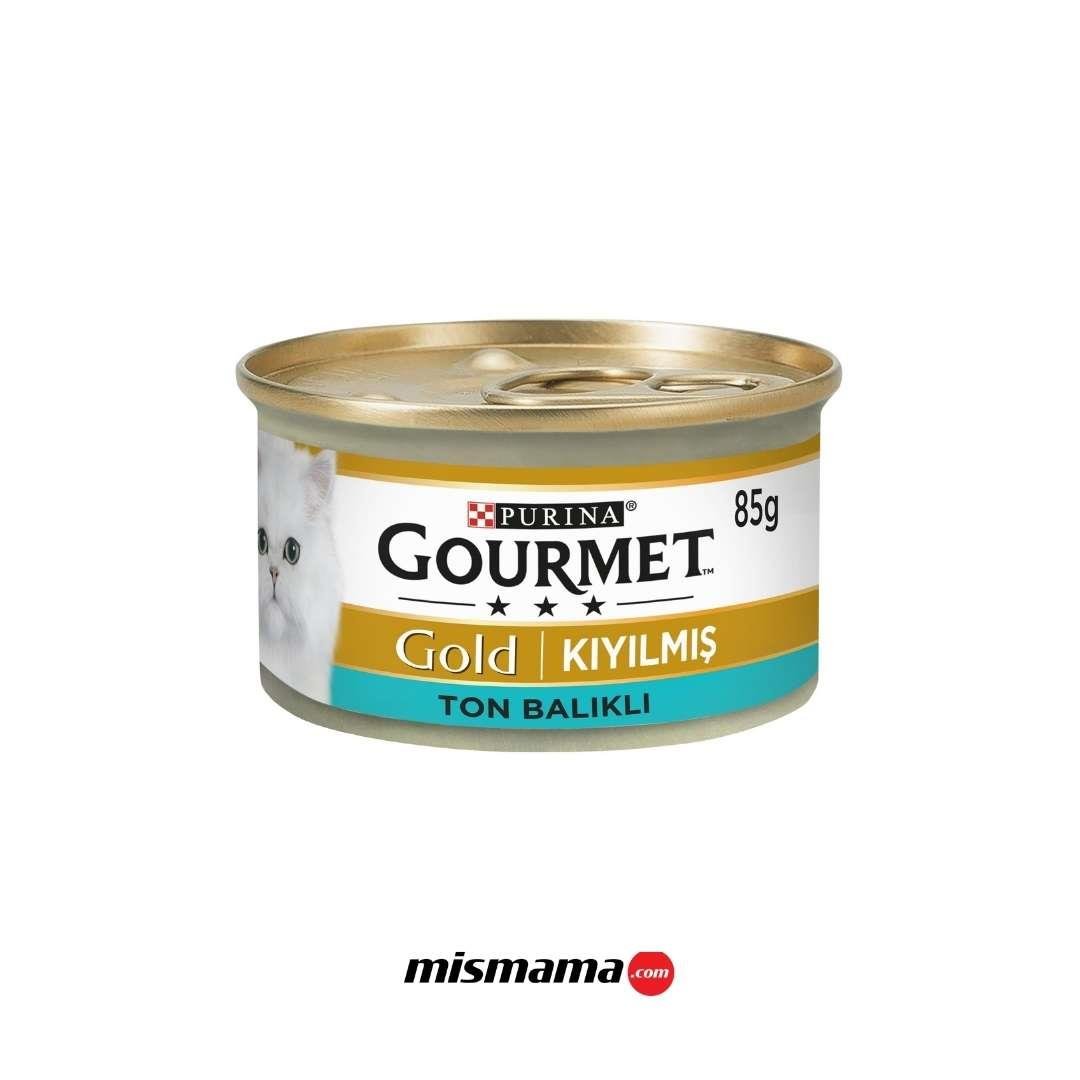 Gourmet Gold Kıyılmış Ton Balıklı Kedi Maması 85 gr (24 Adet)