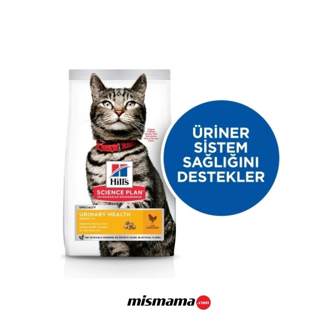 Hill's SCIENCE PLAN Üriner Sistem Tavuklu Yetişkin Kedi Maması 1,5kg