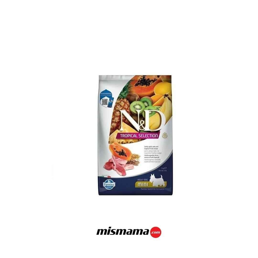 N&D Tropical Selection Kuzu Etli Mini Irk Yetişkin Köpek Maması 5kg