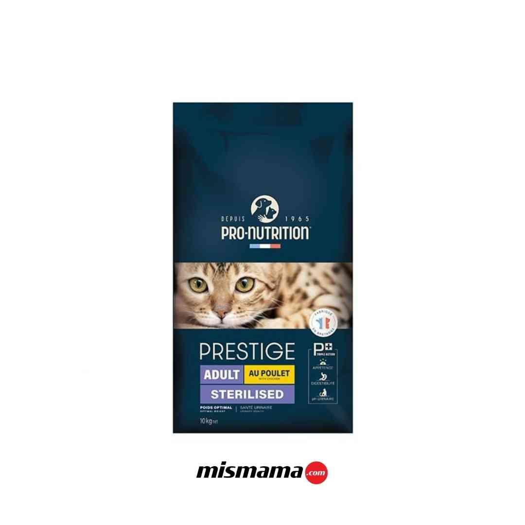Pro Nutrition Prestige Adult Sterilised Yetişkin Kısırlaştırılmış Tavuklu Kedi Maması 10Kg