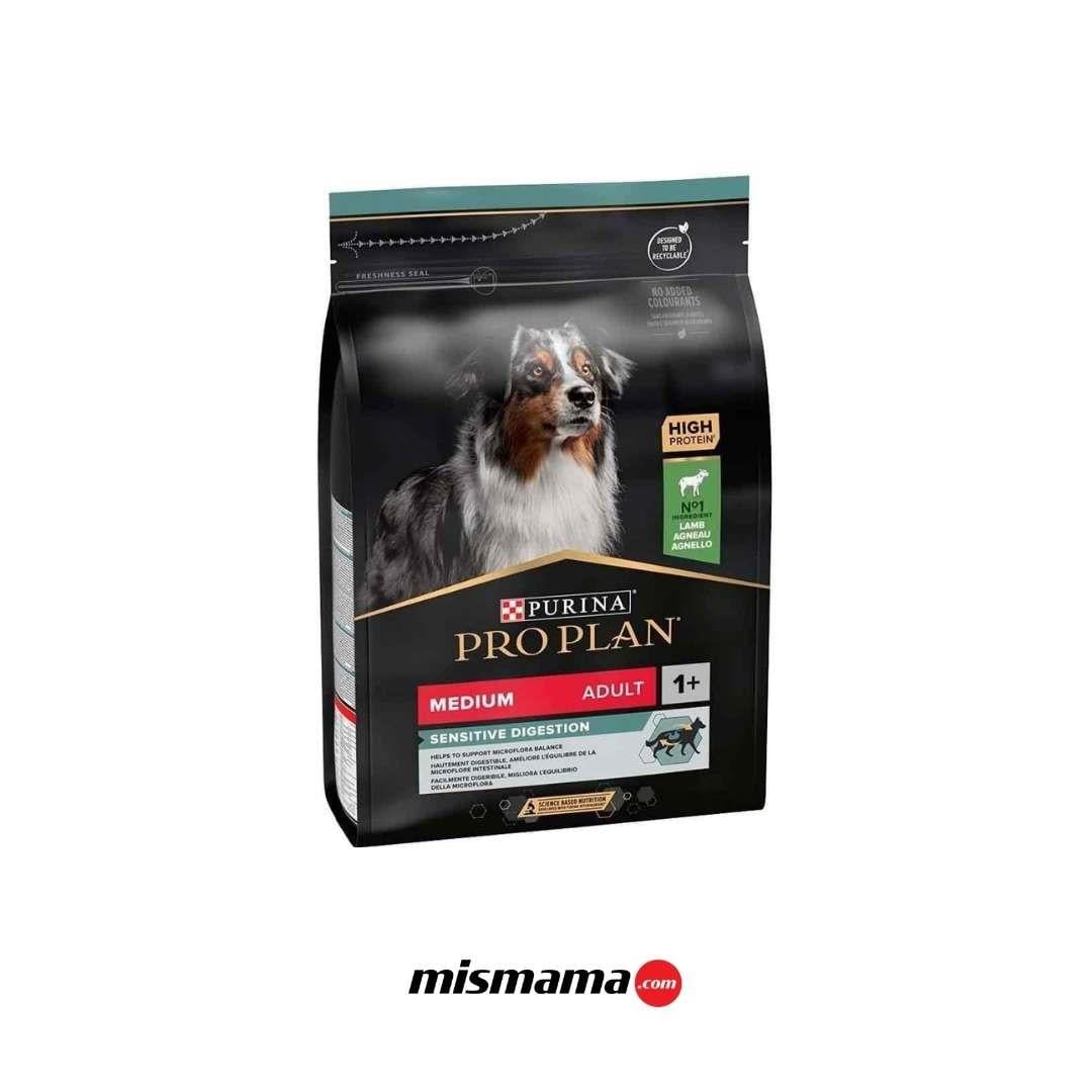 Pro Plan Medium Sensitive Digestion Kuzulu ve Pirinçli Orta Irk Yetişkin Köpek Maması 3kg
