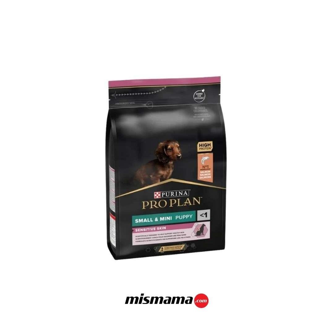 Pro Plan Puppy Small&Mini Sensitive Skin Somonlu Küçük Irk Yavru Köpek Maması 3kg