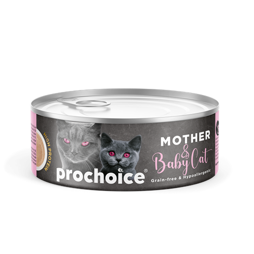 Prochoice Mother & Baby Mousse, Anne Kediler ve Yavruları için Tavuklu Mus 80 gr
