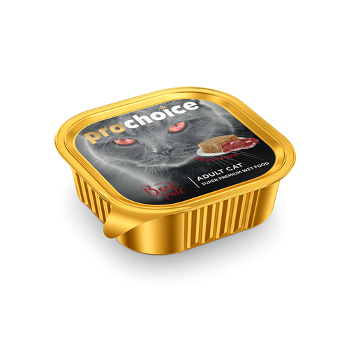 Prochoice Yetişkin Kediler İçin, Sığır Etli Ezme 100 gr