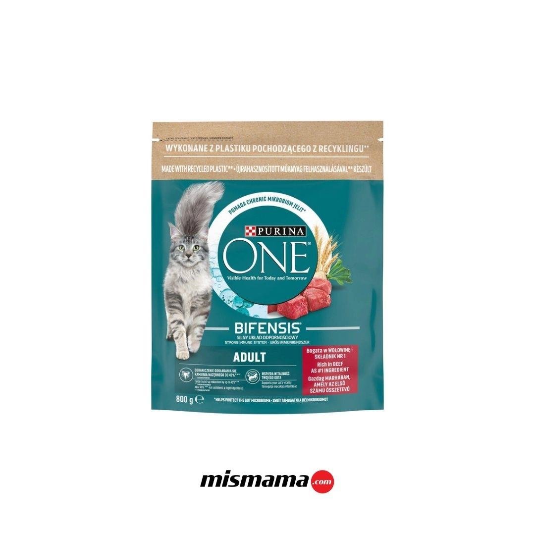 Purina One Sığır Etli Yetişkin Kedi Maması 800gr