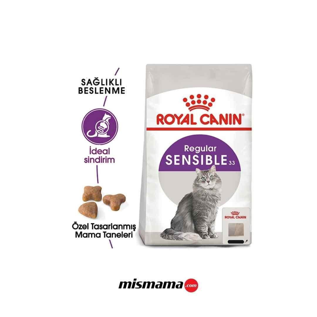 Royal Canin Sensible 33 Hassas Sindirim Sistemi İçin Yetişkin Kedi Maması 400gr