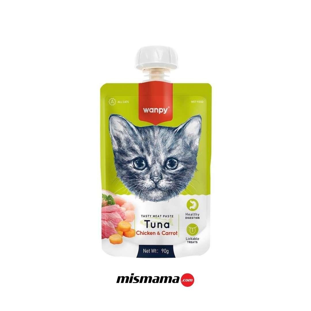 Wanpy Taze Ton Balıklı&Tavuklu 10'lu Kedi Et Ezmesi 90 gr